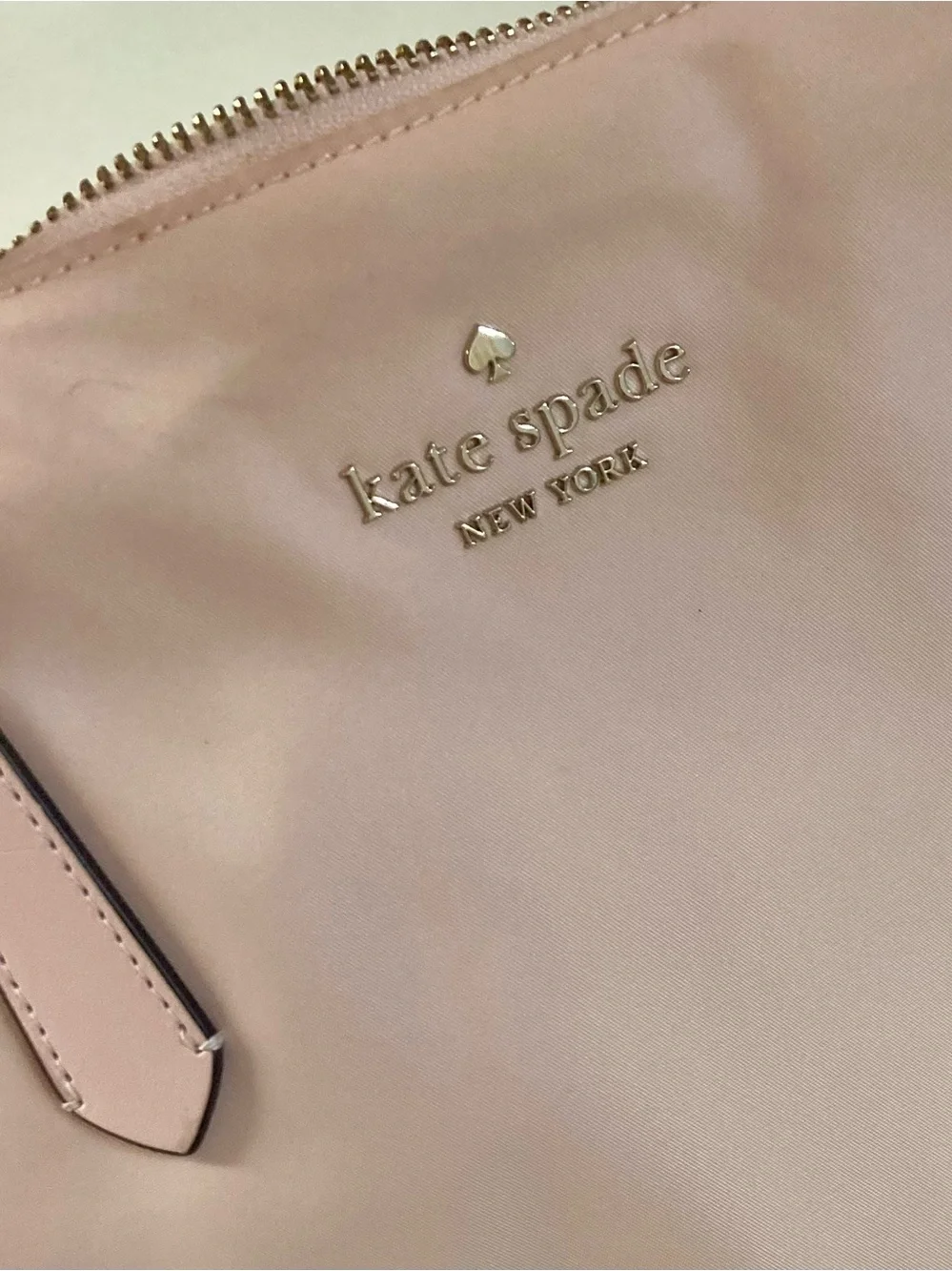 Kate Spade Powder Pink Nylon Tote